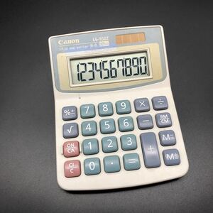  prompt decision Canon Canon calculator 10 column LS-102Z