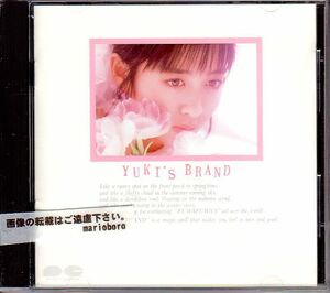 斉藤由貴 初期自作詞曲 ベスト盤CD／YUKI'S BRAND 1987年 80年代アイドル