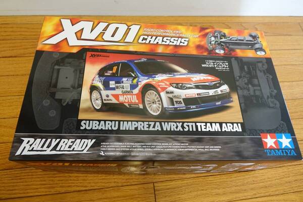 1/10RC スバル インプレッサ WRX STI チームアライ(XV-01シャーシ) 新品、未組み立て
