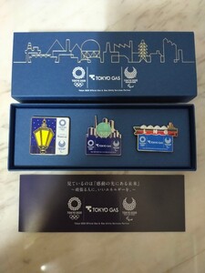 東京オリンピック ピンバッジ 東京ガス