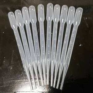 【限界値下げ】ピペット スポイト 精油の小分け 実験 3ml 10本セット③