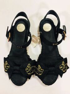 * franche lippee * kun kun ... embroidery sandals sample goods new goods * tag attaching 