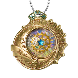 ma... rumitia* secret. pocket watch * flow star is .... clock *3. antique Gold * new goods unopened * non-standard-sized mail possible * Bandai * Shokugan 