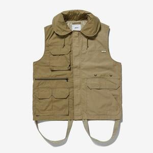 定価以下！ XL WTAPS TRADER VEST COTTON. WEATHER. RIPSTOP ダブルタップス ベスト