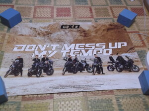 )　EXO　エクソ　【　Don't Mess Up My Tempo　ポスター　】　※管理番号480