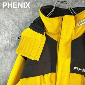 [KWT839] PHENIX スノーウェア― イエロー メンズ S 80