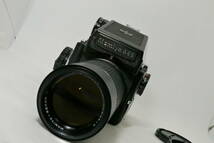 美品 マミヤ MAMIYA M 645 AE プリズム ファインダー ＋ 210mm F4 レンズ_画像10