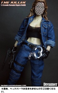 Dreamer 1/6 размер фигурка для костюм женский Denim custom комплект 