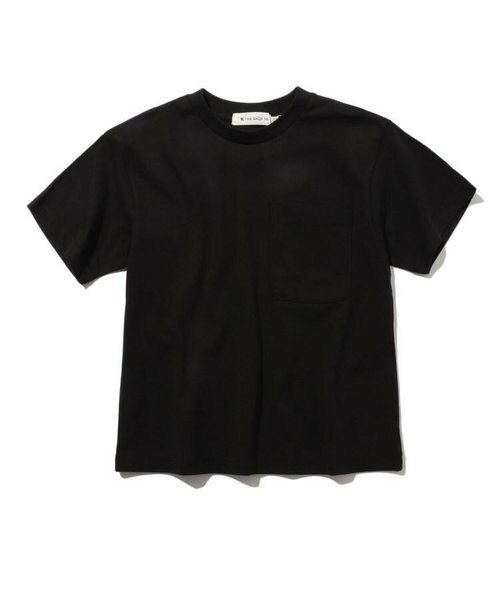 新品　THE SHOP TK(Kids)【パパとおそろい／リンクコーデ／抗菌防臭】スーピマコットンTシャツ　ブラック(019)　13(130cm)　定価1309 円