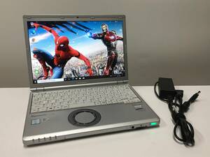 A18484)Panasonic Let's Note CF-SZ5搭載Core i5-6300U 2.40GHz/8GB/SSD 256GB/無線/bluetooth/カメラ/指紋認証/Office/Win10 Pro 64Bit