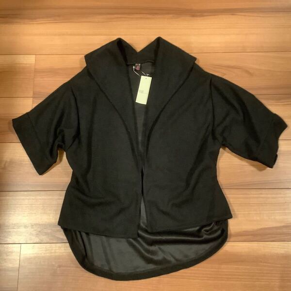 未使用 カーディガンジャケット 黒 セレクトショップ購入
