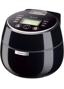 三菱電機 IH炊飯器 本炭釜羽釜タイプ 5.5合炊き 黒曜 NJ-AWB10-B
