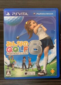 【訳あり】PSVITA用ソフト みんなのGOLF6
