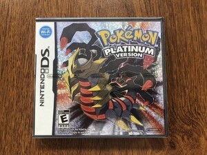 DS ポケットモンスタープラチナ 海外版 未開封