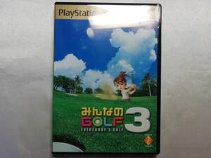 中古品 PS2ソフト みんなのGOLF3 MEGA HITS!