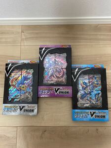 V-UNION ゲッコウガ ザシアン ミュウツー ポケモンカード 蒼空 摩天
