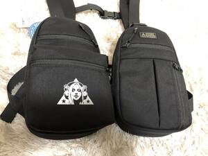 HYSTERIC GLAMOURTRIANGLE WOMAN chest bag rucksack black body bag waist bag Hysteric Glamour 