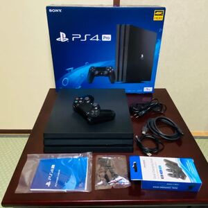 PlayStation 4 Pro 1TB SSD換装済み コントローラー充電器