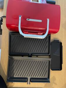 ホットプレート 2Way Grill Amet(2ウェイグリル アメット)Red レッド RWG-1(R)