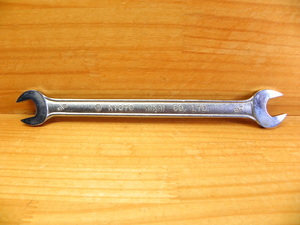  super old KTC circle capital seal 75 year front. long spanner 5/8x11/16 -inch Vintage Showa Retro * last. 1 piece 