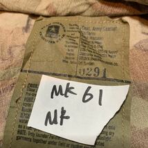 米軍放出品　アメリカ陸軍　ARMY 実物　難燃性　マルチカム 迷彩　コンバットジャケット MーR 中古　上着　沖縄_画像5