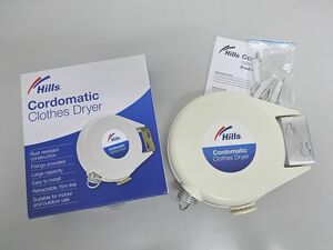  не использовался [Hills]Cordomatic Clothes Dryer самозаводящиеся часы брать . стирка сушилка для белья код 