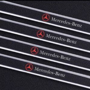 激安 ベンツBenz適用自動車ドアハンドル傷防止シート 透明4枚プロテクター