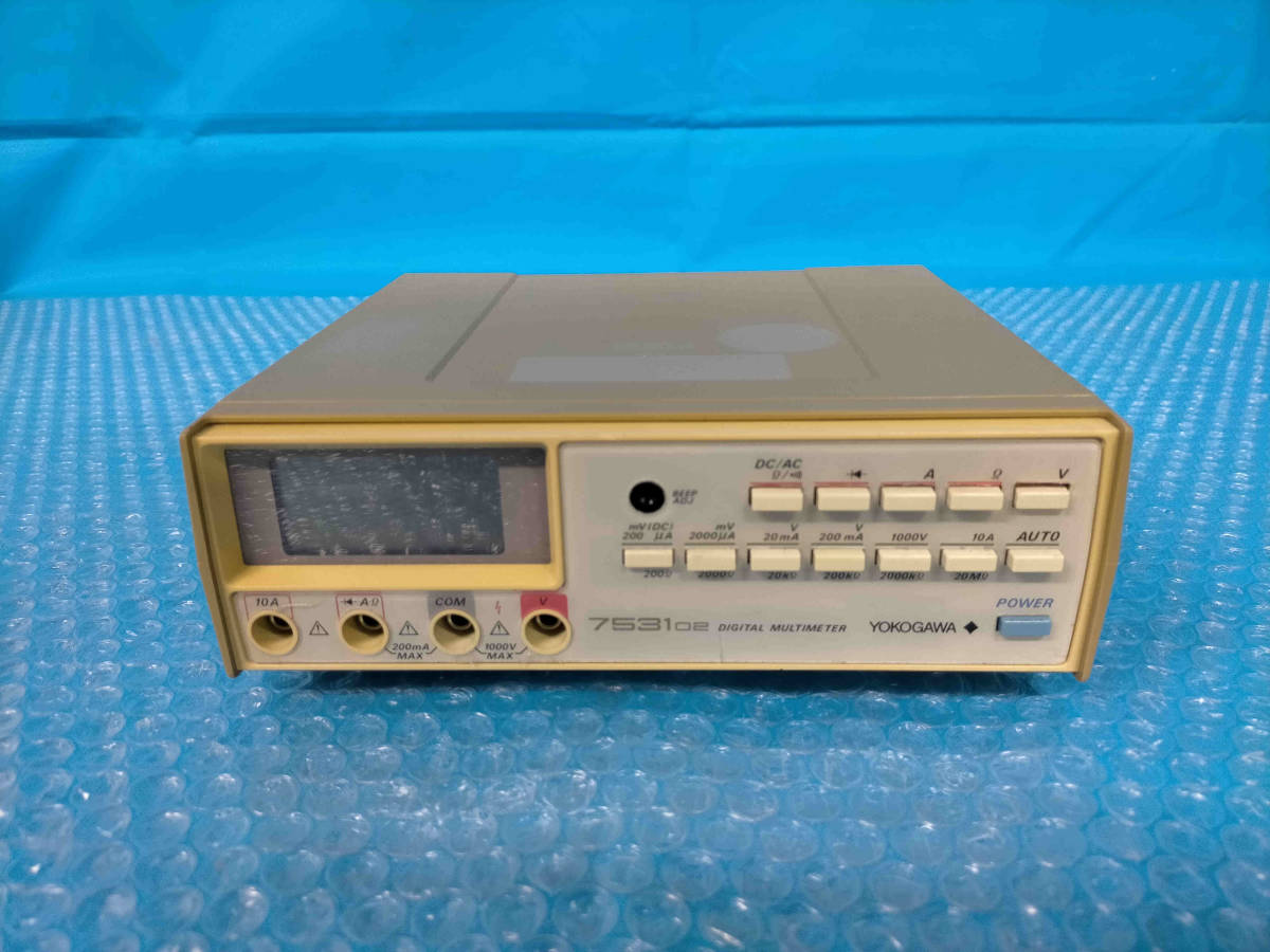 メーカー ヤフオク! デジタルマルチメータ 7562-01-C1/B/DA 横河電機
