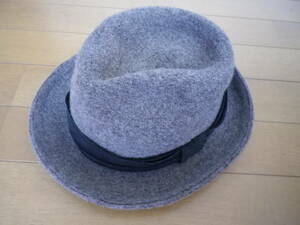 * прекрасный товар бесплатная доставка мужской Urban Research KBF серый шляпа шляпа 59cm*