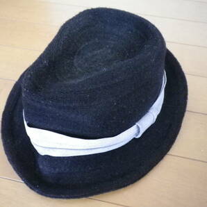 ☆送料無料　メンズ　アーバンリサーチ　ＫＢＦ　ブラック　帽子　ハット　５９ｃｍ☆