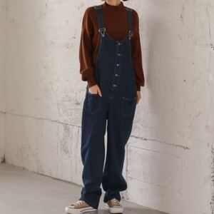 デニムパンツ オーバーオール サロペット シュガービスケット