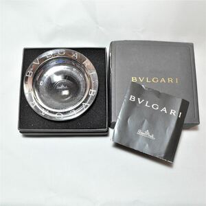 BVLGARI ブルガリ ローゼンタール クリスタルアッシュトレイ 灰皿 箱有