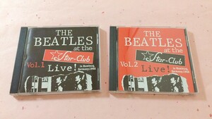 CD　ザ・ビートルズ Live at Star Club 1962 Vol.1&2　２CD　インポート