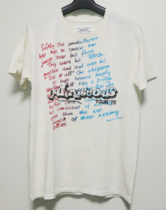 PEEL&LIFT ピールアンドリフト OUTRAGEOUS TOUR Tシャツ L 照明焼け劣化あり SEX PISTOLS セックス・ピストルズ AFFA アンダーカバー