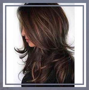 ヘアアクセサリー ウィッグ ダークブラウン フルウィッグ ロングヘア エクステ ダークブラウン ヘアアクセサリー