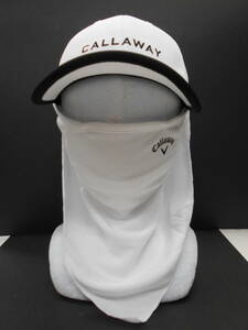 NEW autumn winter * Callaway Japan * Golf mask attaching cap Lady's [ white ]1 piece ②