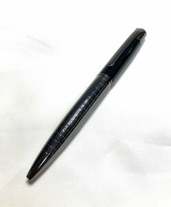 (筆記具大王)未使用品！　ツイストボールペン　メタリックソリッド　ブラック　筆記具(273)