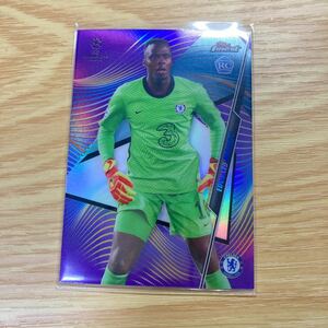 2020-21 Topps Finest Edouard Mendy purple refractor 250枚限定　ルーキー