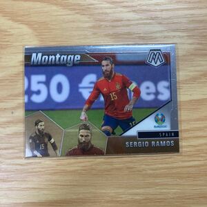 2020-21 Panini Euro2020 Mosaic Sergio Ramos インサートカード Montage