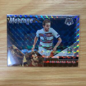 2020-21 Panini Euro2020 Mosaic Bernardo Silva インサートカード Montage mosaic prizm