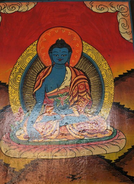 Tibetan Buddhist Painting Wooden Hand Painted Picture Shakyamuni Painting Artwork Authentic Tibetan Buddhism Shrine Temple Religion Buddha Buddha Esoteric Buddhism Nepal Treasure Tathagata Bodhisattva Tsakli Healing Meditation Antique 7, artwork, painting, others