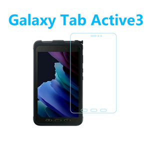 Galaxy Tab Active3 SM-T575 強化ガラスフィルム 指紋防止飛散防止気泡防止エアレース加工 自動吸着 高硬度9H 高透過率