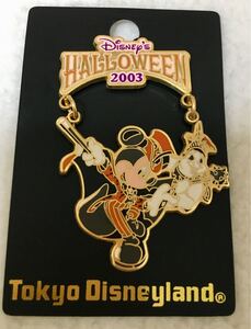 ディズニーランド ハロウィン 2003年限定 ピンバッチ ミッキー