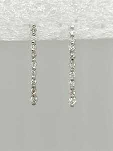 ◆ Новый ◆ K18WG Diamond Serging 0,18CT