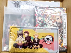 新品未開封 劇場版 鬼滅の刃 無限列車編 完全生産限定版 DVD GEO早期購入特典付き スチールブック 色紙 マルチケース ゲオ