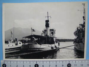 (J38）写真 古写真 船舶 海上自衛隊 自衛艦 CL102 海鷲 昭和36年10月13日 鹿児島港 護衛艦 軍艦 