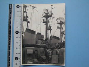 (J38) 写真 古写真 船舶 海上自衛隊 自衛艦 みさご つばめ かもめ マスト・レーダー 護衛艦 軍艦 
