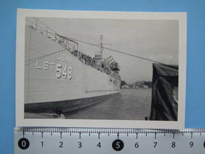 (J39) 写真 古写真 船舶 軍艦 米国海軍 LST 548 USNS 