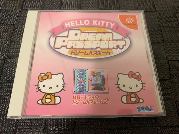 DC非売品ソフト ハローキティのドリームパスポート2 HELLO KITTY Dreamcast ドリームキャスト not for sale Dream Passport 非売品グッズ