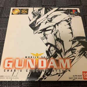 PS体験版ソフト 機動戦士ガンダム 逆襲のシャア プレイステーション Gundam Char's Counterattack PlayStation DEMO DISC SLPM80291 BANDAI